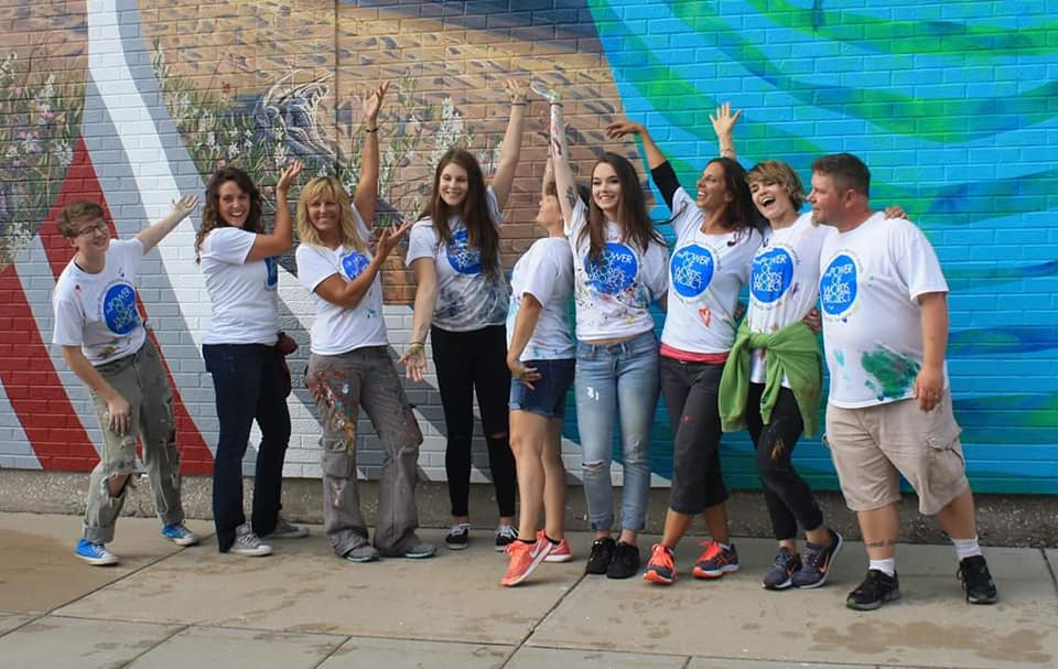 U.P. mural project Patronicity, creative inspiration, murals in Michigans Upper Peninsula, U.P. wellness publication, U.P. well-being magazine