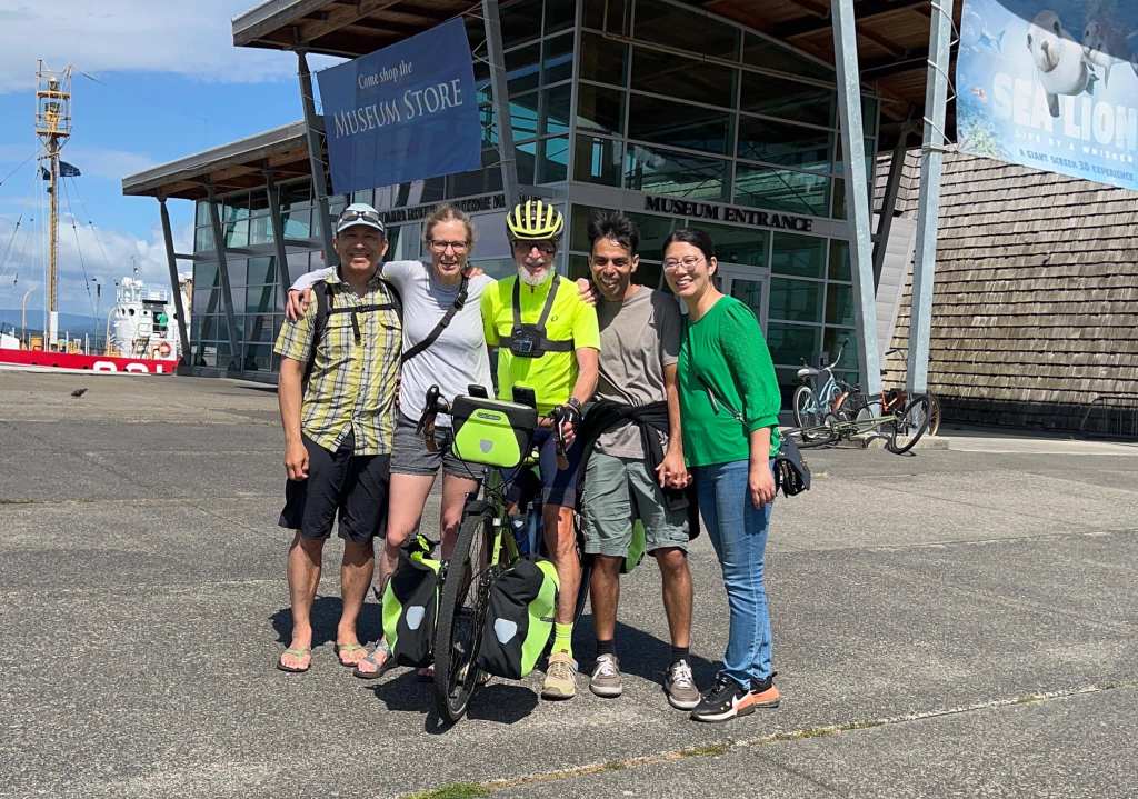 record-breaking bike trip, UP holistic wellness publication, senior viewpoint